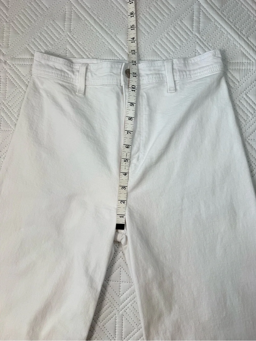 Pistola Penny High Rise Wide Leg Jeans Size 27 Blizzard - Picture 6 of 14
